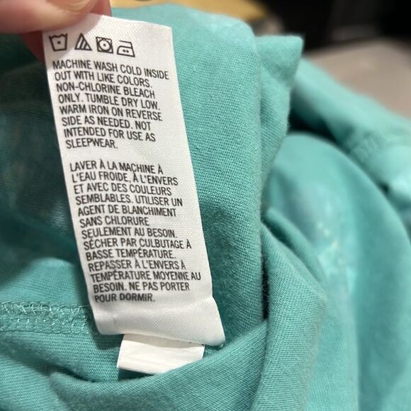 Tea Collection long sleeve green knit dress with pinwheel graphic Size 12-18 m. - Picture 12 of 12